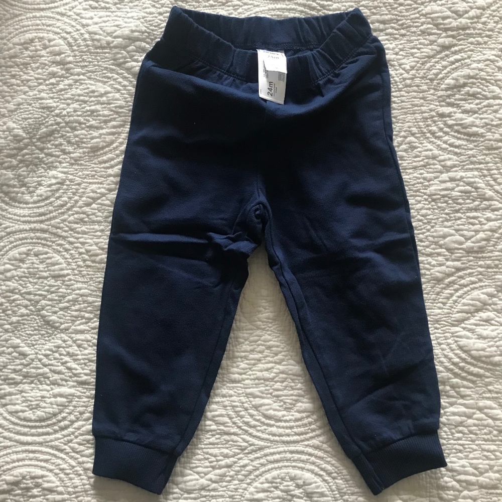 New without tags - navy 24 month pants